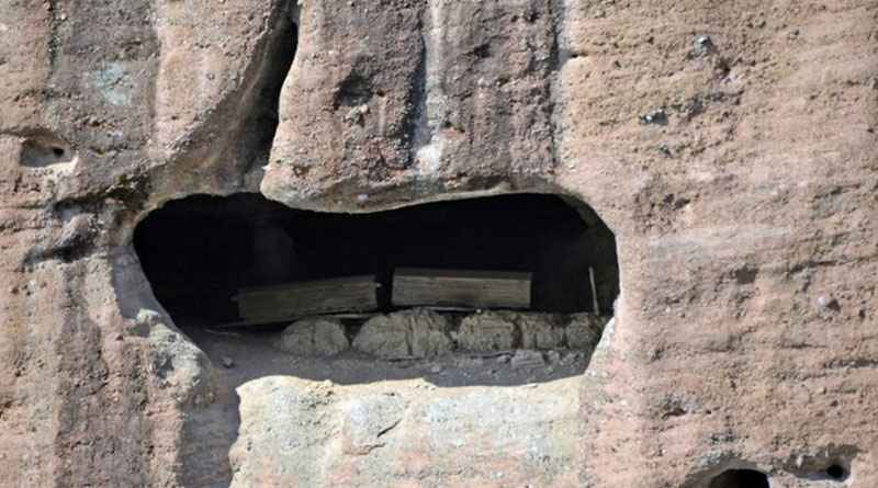 揭秘千年悬棺之谜,千年悬棺之谜