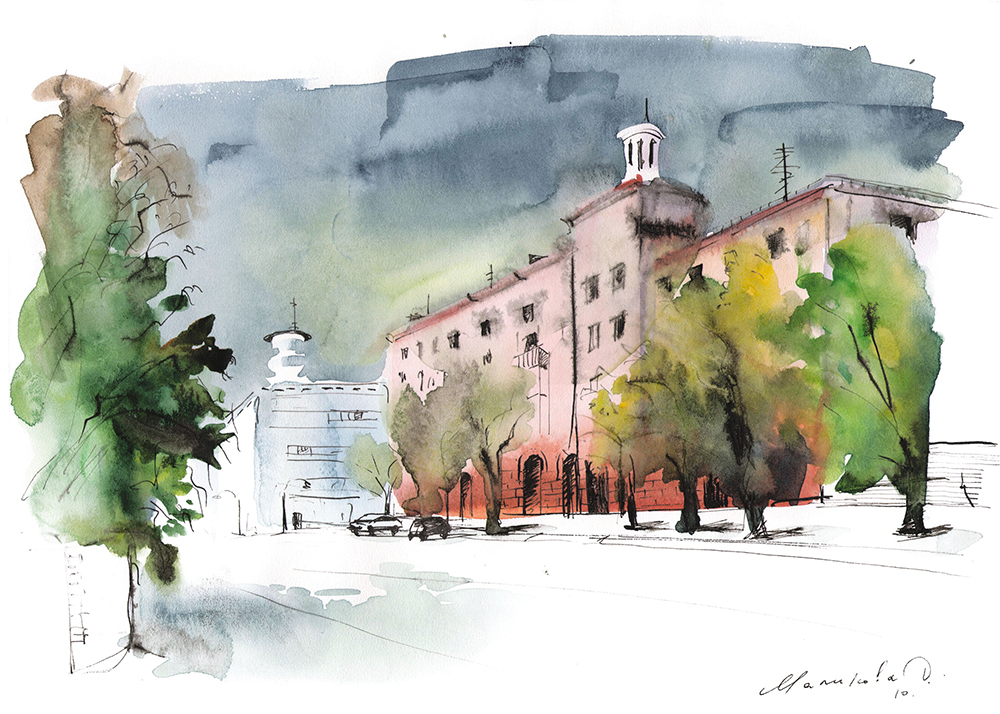 自学水彩一年变化,自学画画一年半终于还是学不会了