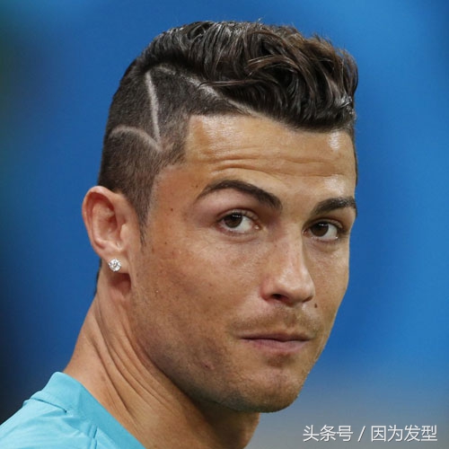 克里斯蒂亚诺罗纳尔多发型,克里斯蒂的发型