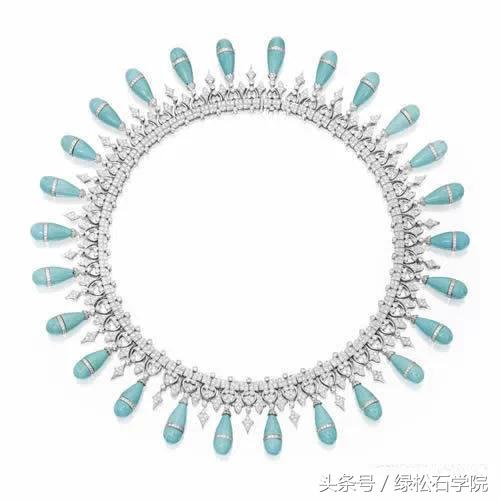 绿松石高端饰品,最美的绿松石首饰