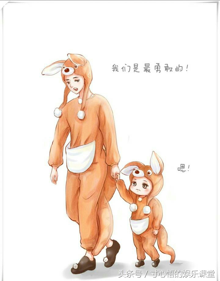 鹿晗q版图片卷发,鹿晗的q版萌图片