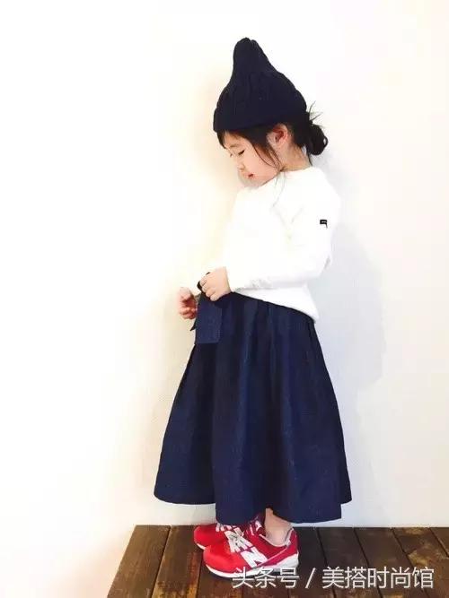 150小个子童装穿搭中性风,日系穿搭女童图