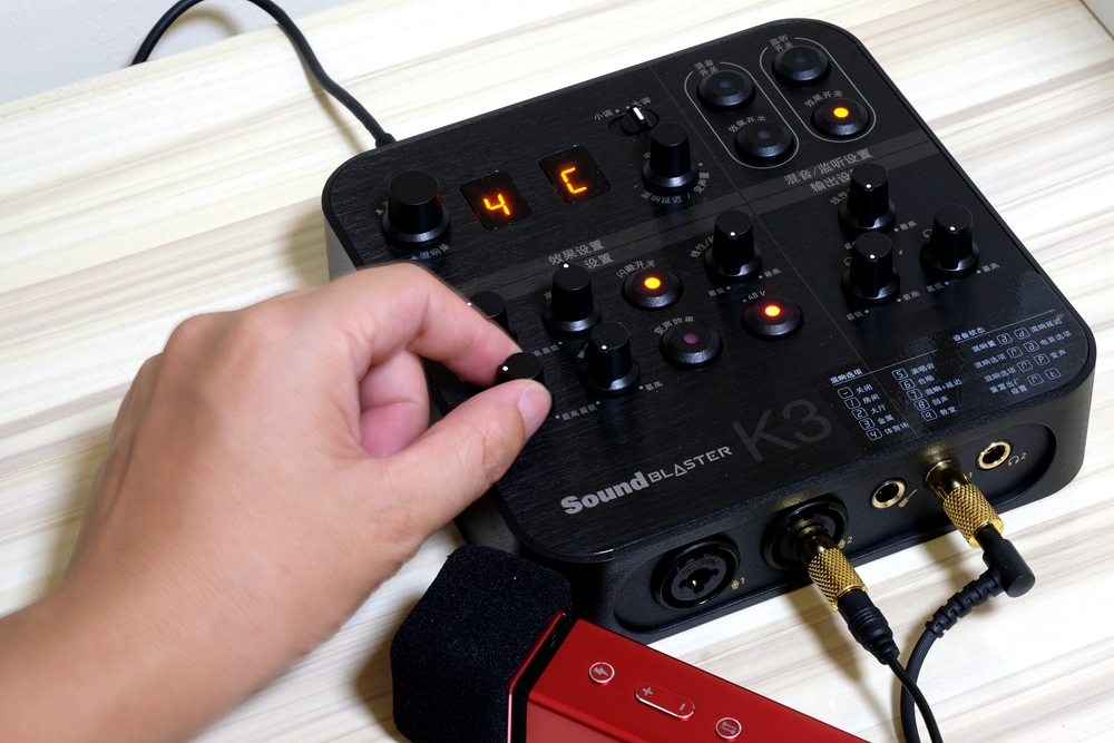 创新k3声卡搭配isk5000,怎么用创新声卡k3来全民k歌
