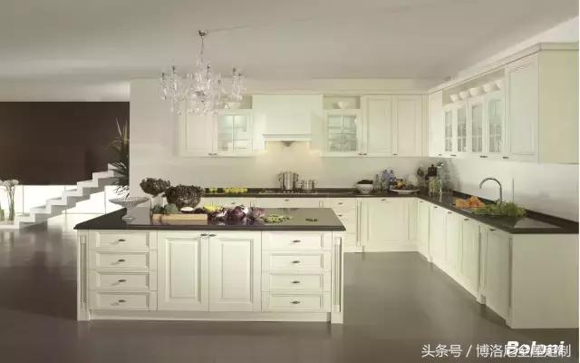 浪漫简欧风橱柜,经典法式田园风橱柜