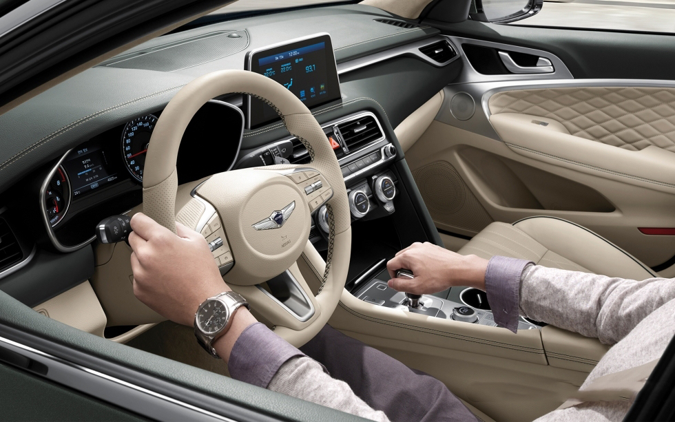 韩国最新款捷恩斯,韩系高端车捷恩斯g60