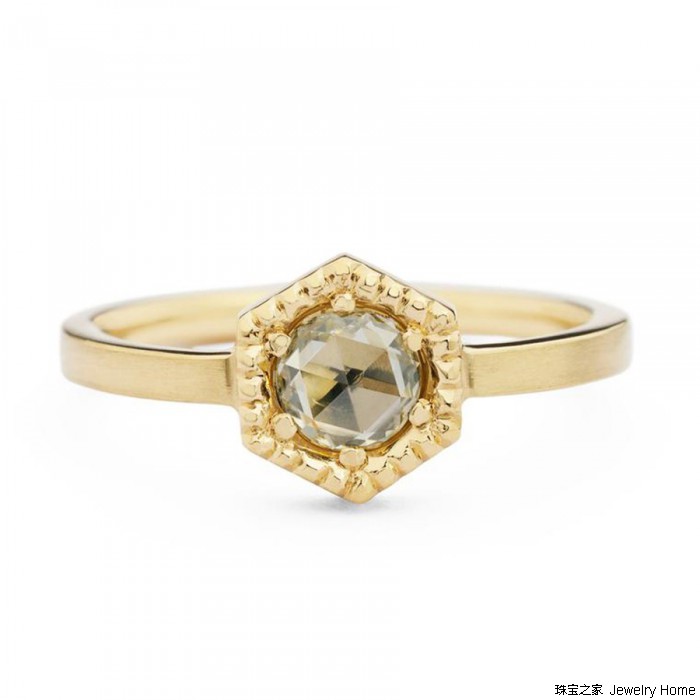 好看显大婚戒款式,结婚黄金时尚对戒推荐