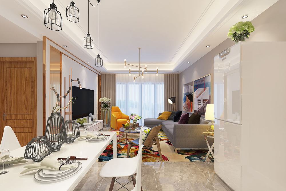 家装室内设计现代风格全套效果图,家装2020效果图欧式