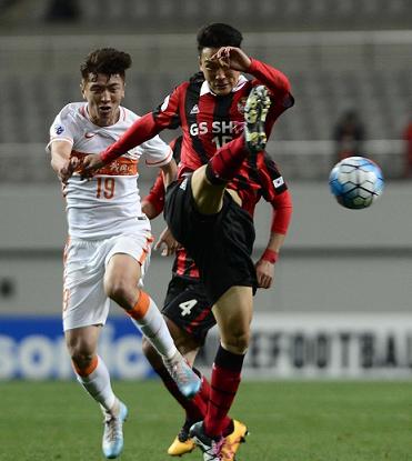 2016亚冠鲁能对首尔蒙蒂略,鲁能0比7大邱