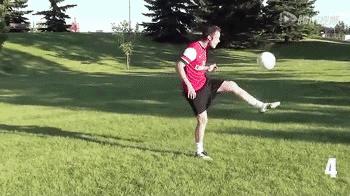 颠球12部位教学,颠球技巧100个