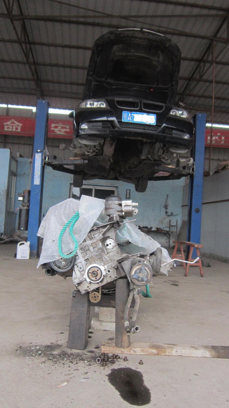 宝马320li发动机烧机油怎么修,宝马320i烧机油最佳解决方案