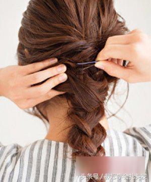 一款简单易学的潮流时尚编发教程,3分钟打造6款简单有气质的编发