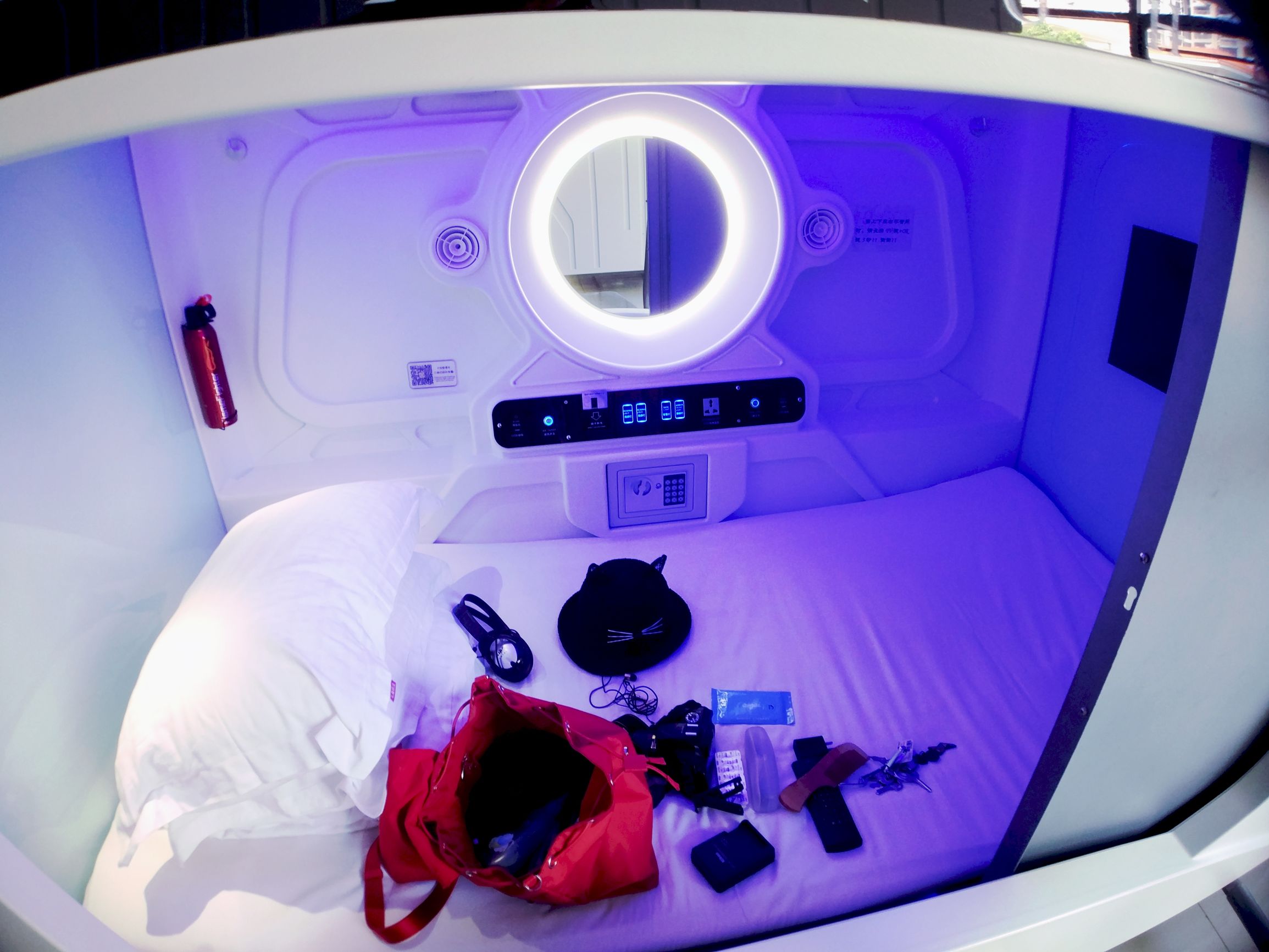 太空舱酒店体验馆,广州太空舱酒店使用体验