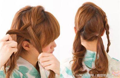 一款简单易学的潮流时尚编发教程,3分钟打造6款简单有气质的编发