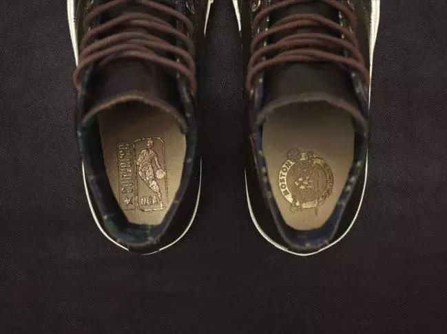 我的天,匡威居然把球衣裁开做了鞋面!