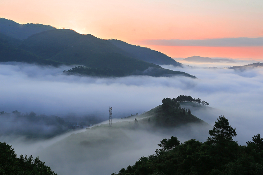 罗定看云海需要什么天气条件,云浮大云山看云海