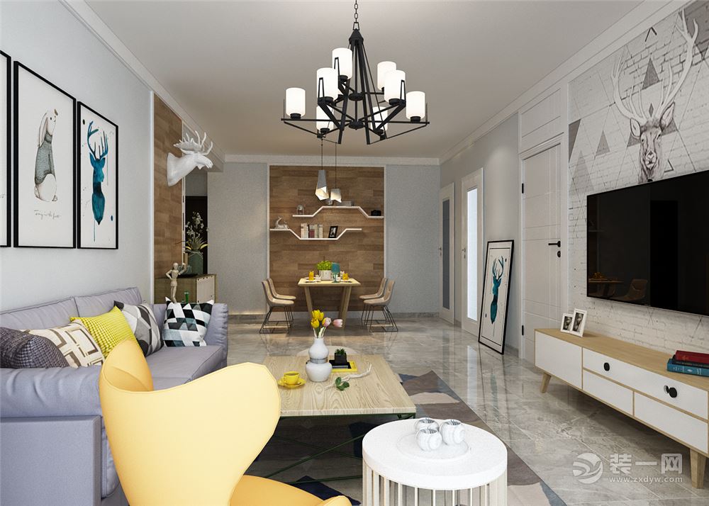 济南精装修房设计效果图,泉城花园装修效果图