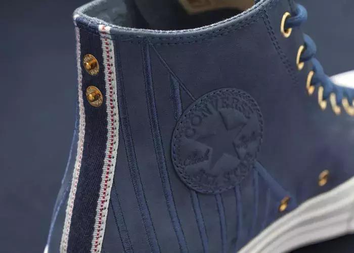 我的天,匡威居然把球衣裁开做了鞋面!