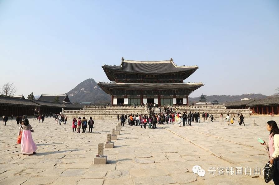 韩国故宫景福宫与中国故宫,韩国故宫景福宫游玩