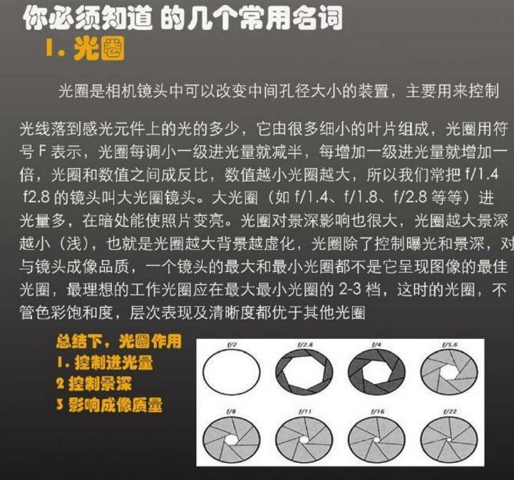 单反快速入门小指南,最全的单反入门教程带你玩转单反