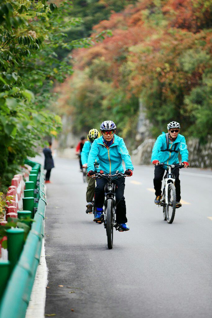 秋韵流过的晋城红