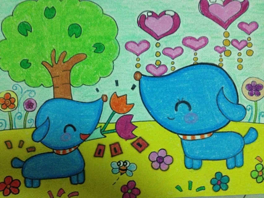 适合幼儿园小朋友画的趣味美术,儿童画创意画8-10岁马克笔画教学