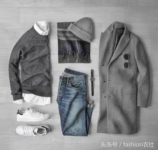 黑色呢子大衣怎么搭配男生,秋冬季男生大衣