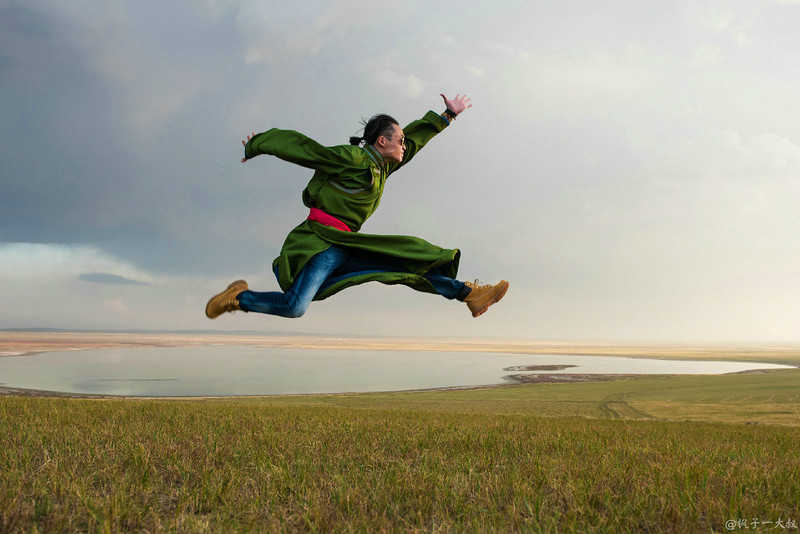 草原金秋美景图片,蓝天白云大草原的美图