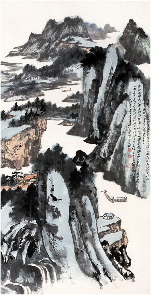 张大千精品画作赏析,张大千精品画作赏析价格