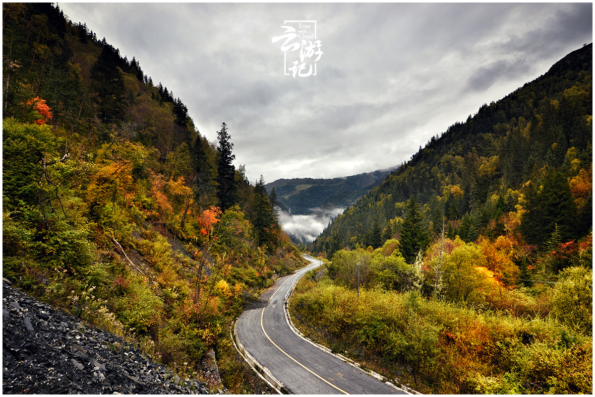 川西小环线4天自驾最佳红叶路线,川西红叶