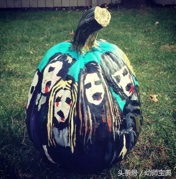 万圣节南瓜手工制作,万圣节幼儿园手工南瓜