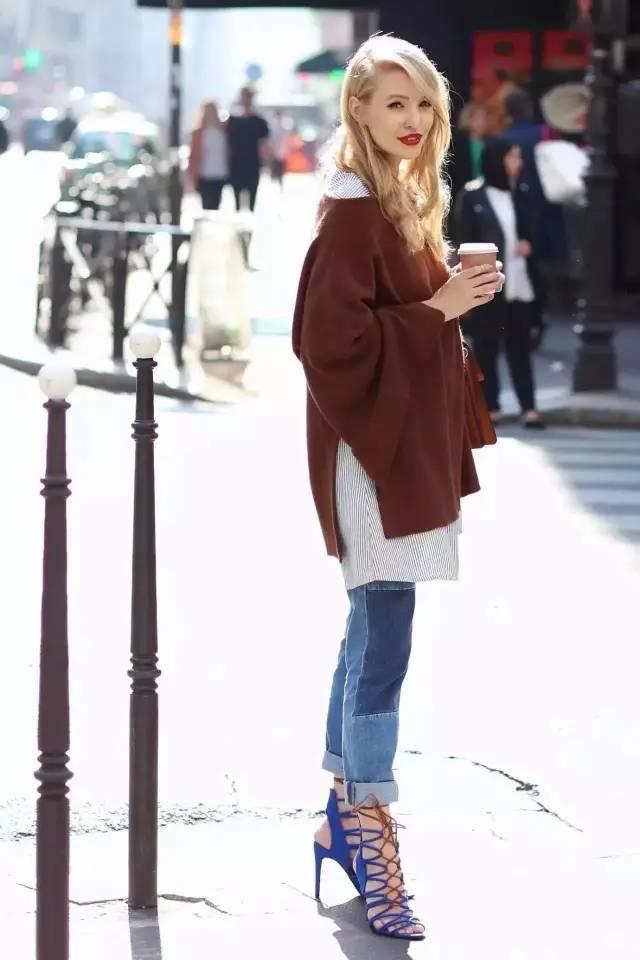 毛衣衬衫合体,衬衫毛衣配什么cp好看