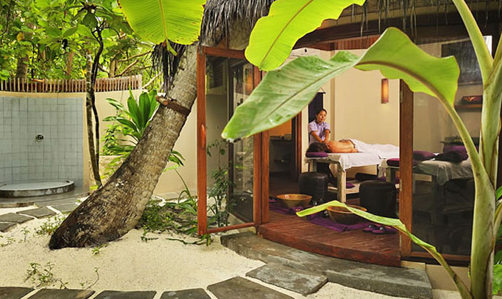 马尔代夫鲁滨逊岛美景,海岛旅游胜地马尔代夫岛