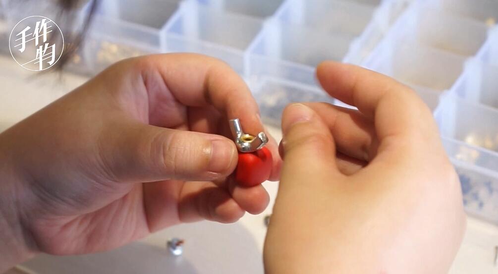 手工制作娇小可爱的软陶小机器人——图文分解