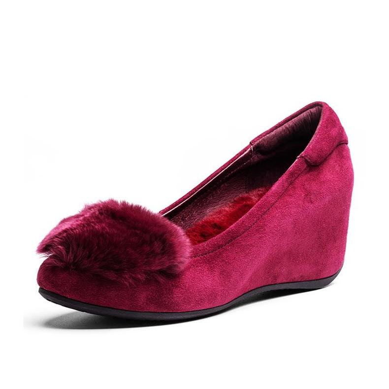 超软毛毛鞋保暖外穿,冬季必备毛毛鞋时尚百搭又保暖