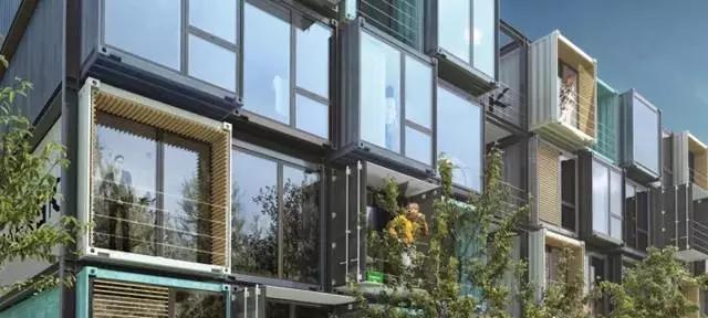 居德易-丹麦牛人改造集装箱，“堆积木”竟堆成公寓小区