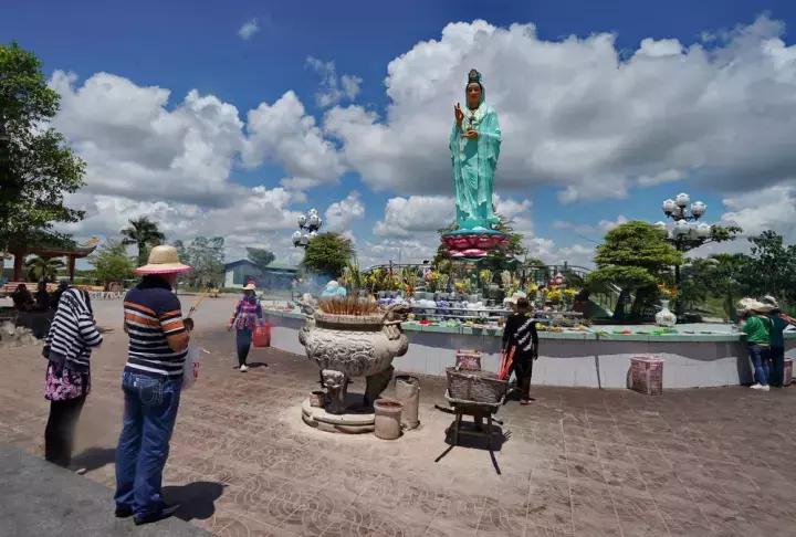 越南十大观音庙,越南岘港的观音佛像