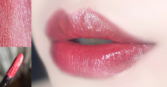 阿玛尼101黑管哑光口红,阿玛尼红管206唇釉深唇试色