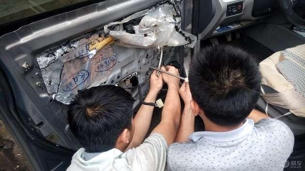 长安悦翔改装喇叭按键,12款悦翔改装音响