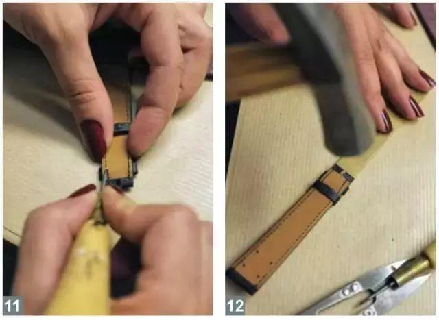 爱马仕皮革表带制作过程，你知道吗？请收藏