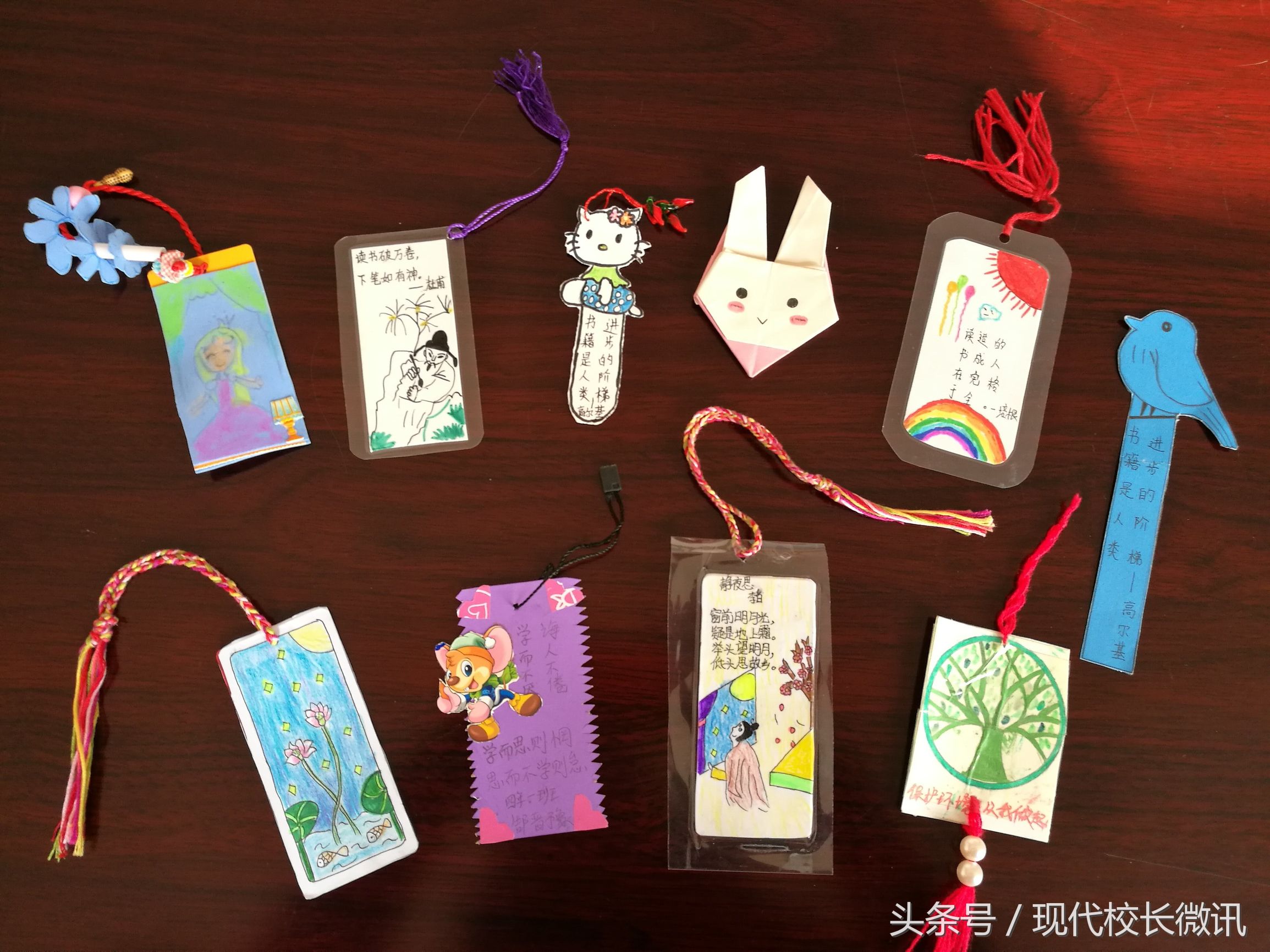 浙风十里主题书签手工制作小学,梅园书签制作小学生
