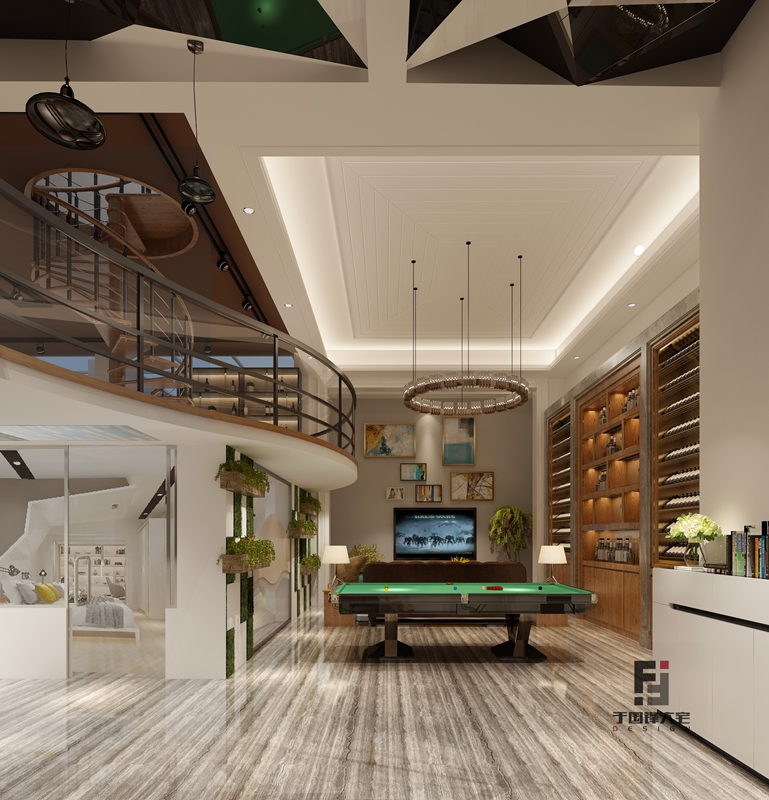 和达璟城翡翠装修,和达生态城88平的装修效果图