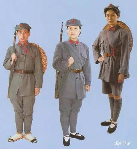 第一套红军军装的布从哪里得来的,第一套红军军装故事