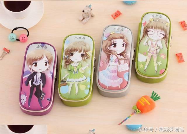 可爱新文具袋,可爱系列的文具袋