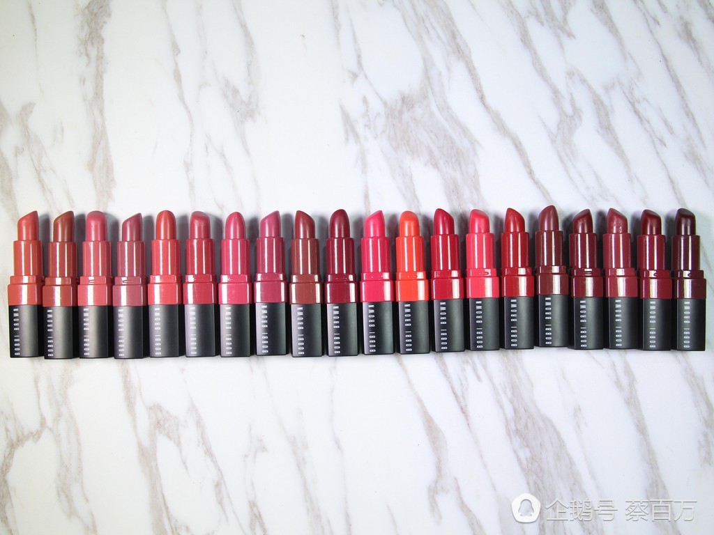 BOBBIBROWN今年秋冬新品迷恋轻吻唇膏20只开箱全试色