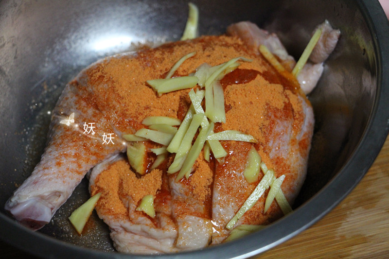 砂锅锡纸烤鸡腿,砂锅烤鸡腿家常做法