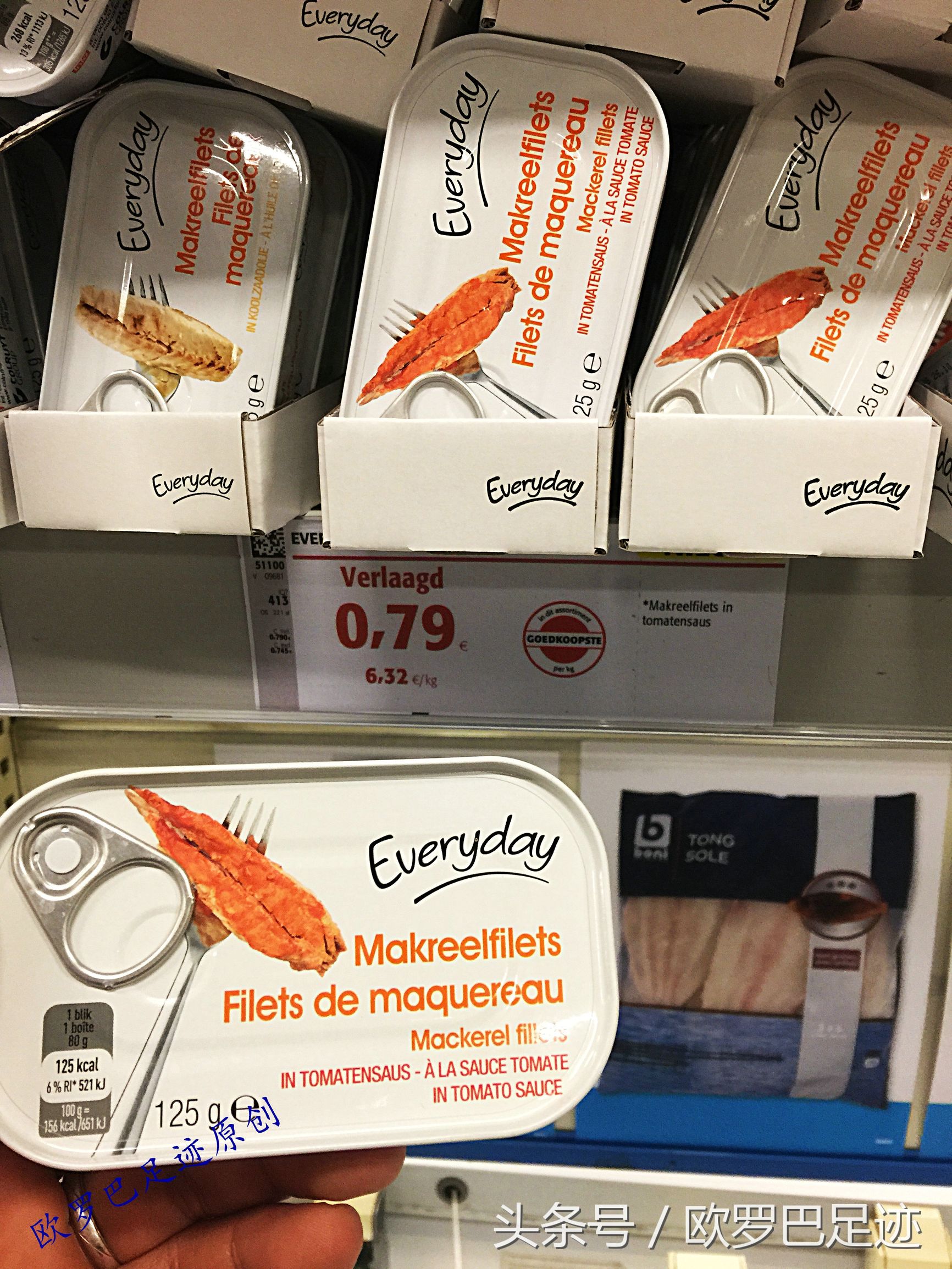 欧洲超市的价格太丧,pu心,da病,xi狂,ben……原创实拍