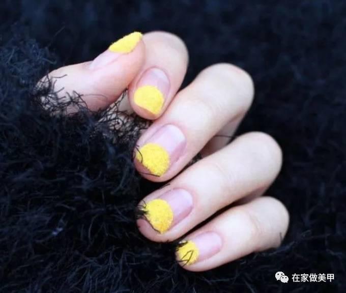 不同甲型的修型方法口诀,本甲指甲款式教程