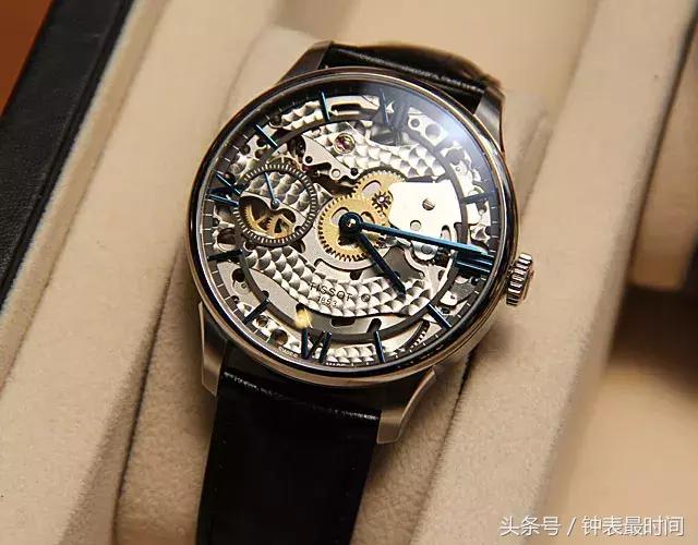 机械表男表透视,镂空透底机械表