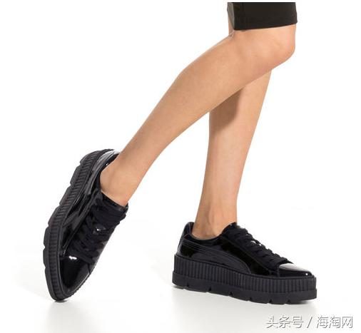 彪马翻身,彪马puma蕾哈娜厚底松糕二代