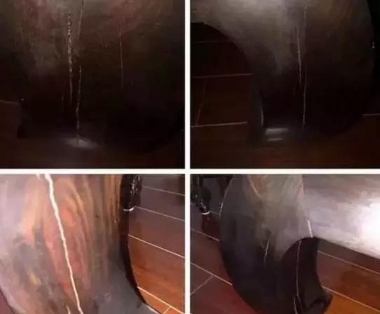 红木家具2年不开裂以后还会裂吗,仙游红木家具面板榫卯处开裂图片